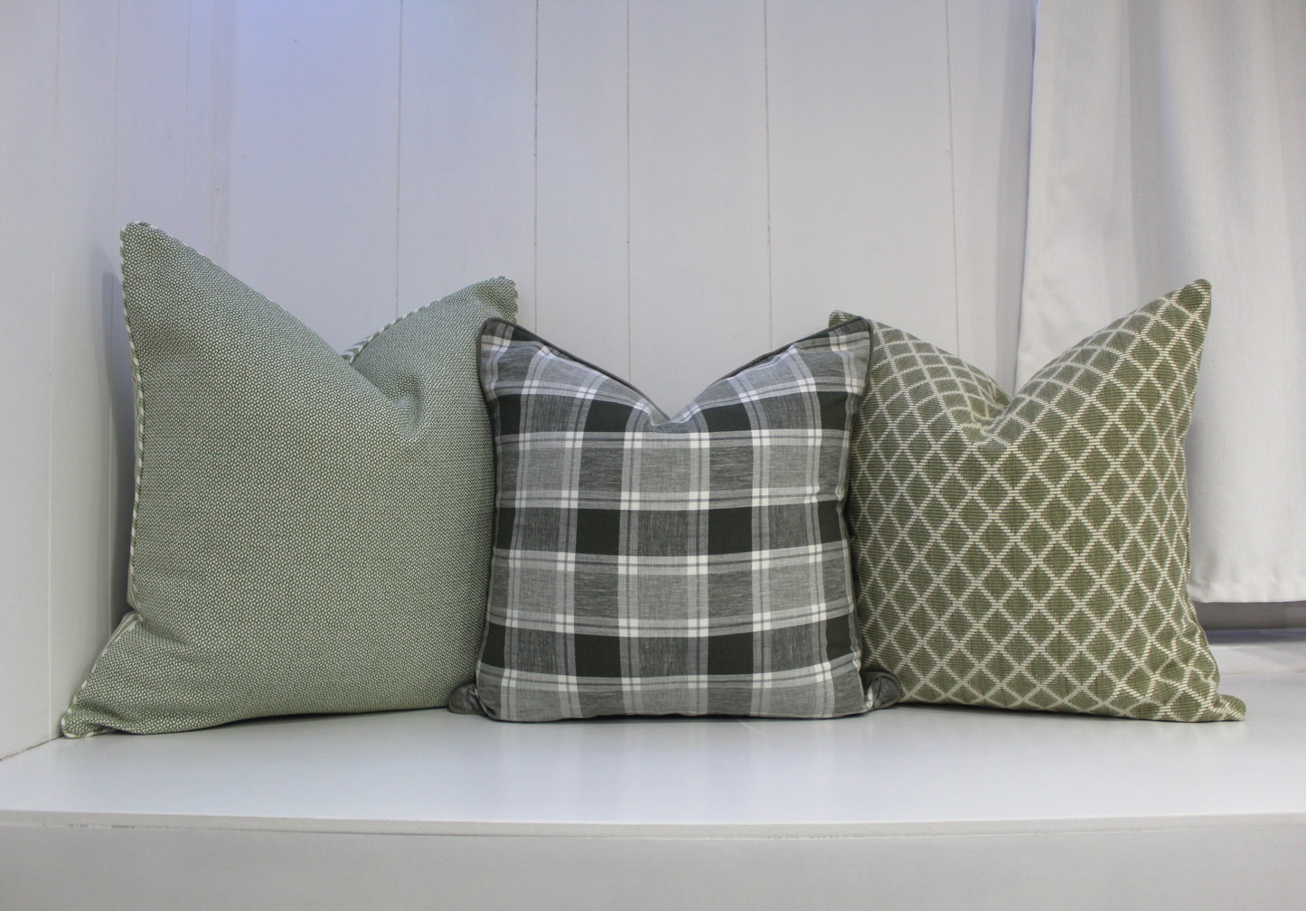Alvita Diamond Cushion Covers by Warwick Fabrics