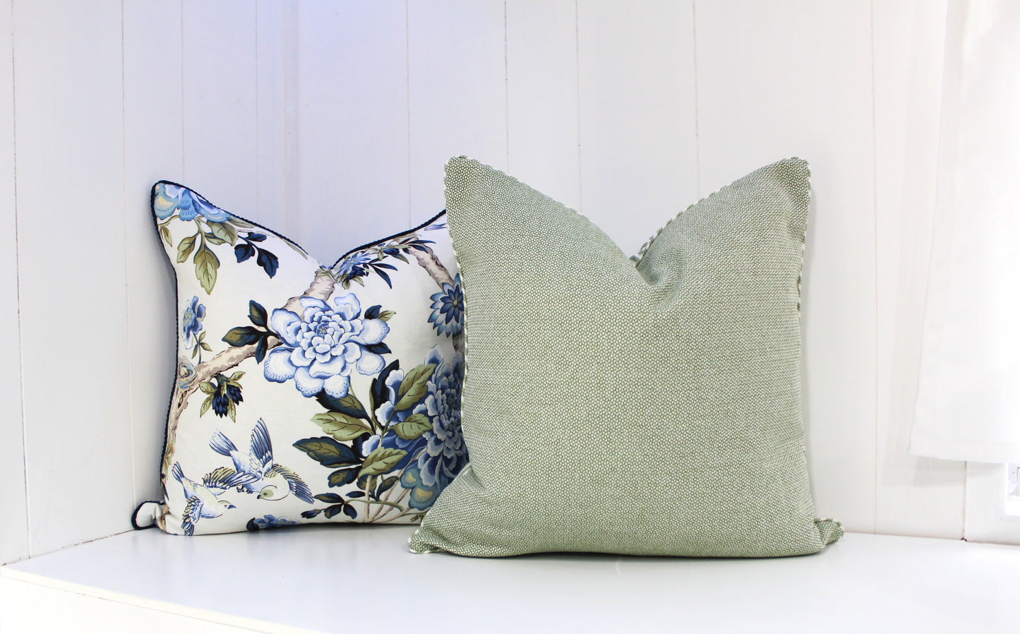 Balmain Reversible Cushion Covers by Warwick Fabrics