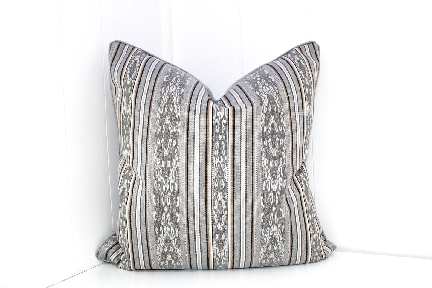 Striped Outdoor Sunbrella Cushion Covers