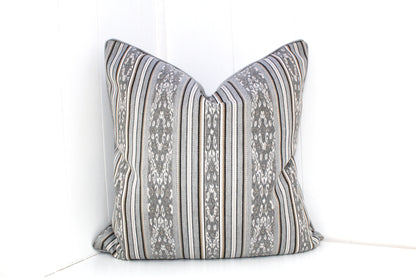 Striped Outdoor Sunbrella Cushion Covers