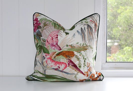 Pink Parrot Cushion Covers by Ralph Lauren
