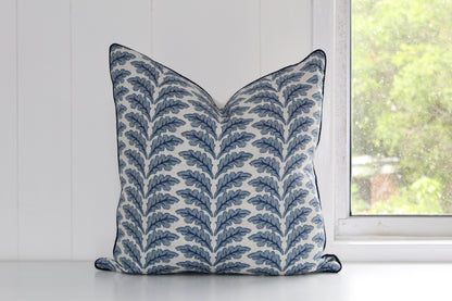 Woodcote Navy Misty Olive Green  Cushion covers