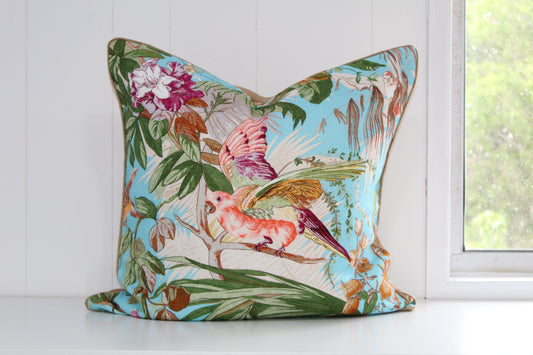 Pink Parrot Cushion Covers by Ralph Lauren
