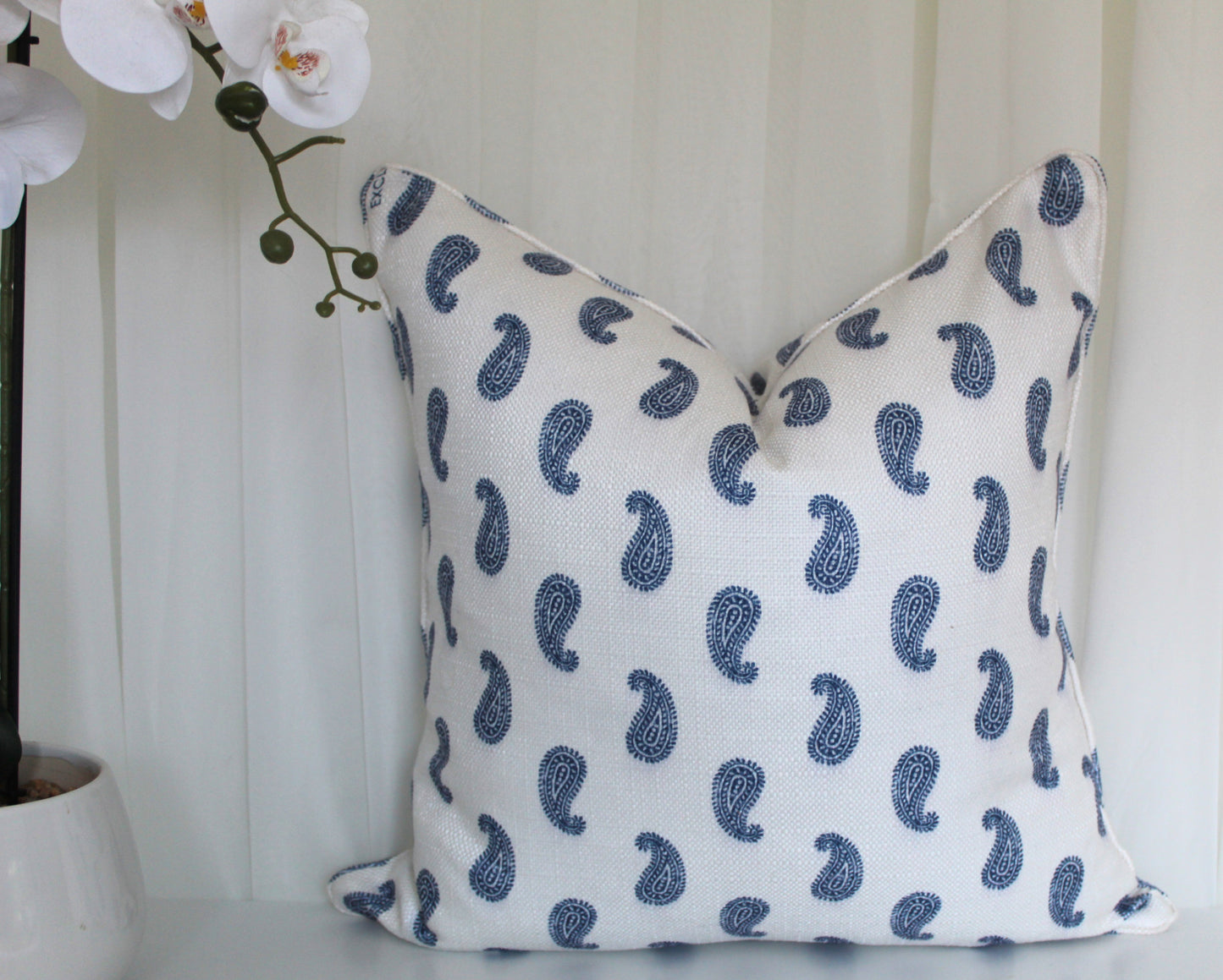 Malibu Paisley cushion cover