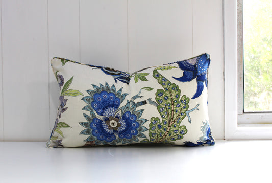 Mayleen Peacock Cushion Cover by  P Kaufmann (30x50)
