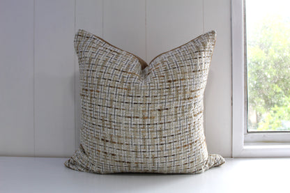 Gold weave Cushion covers