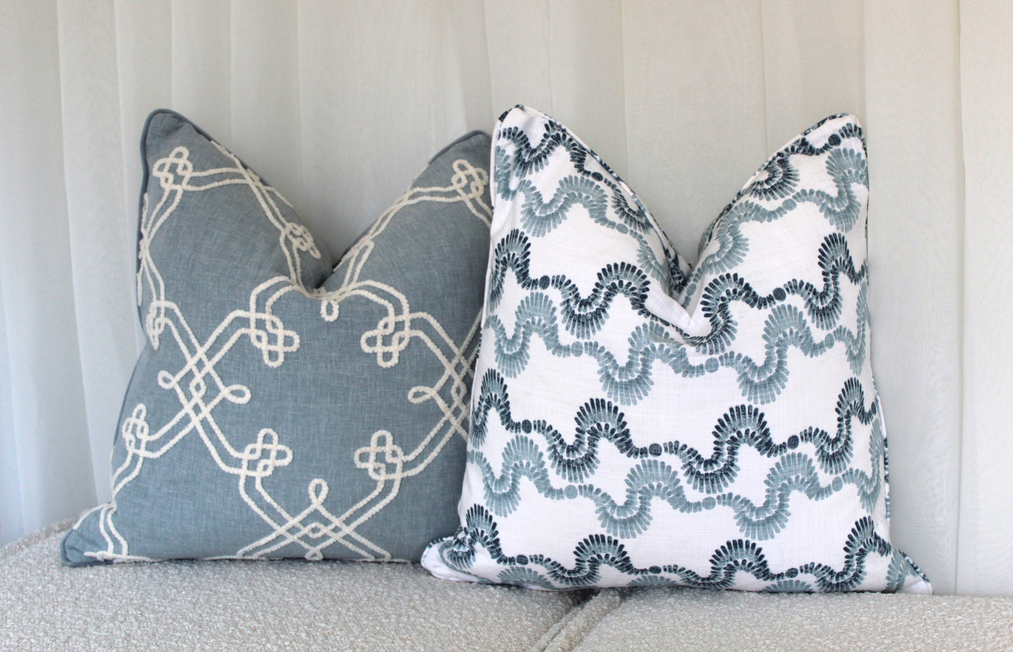 Wavy Beach Cushion covers