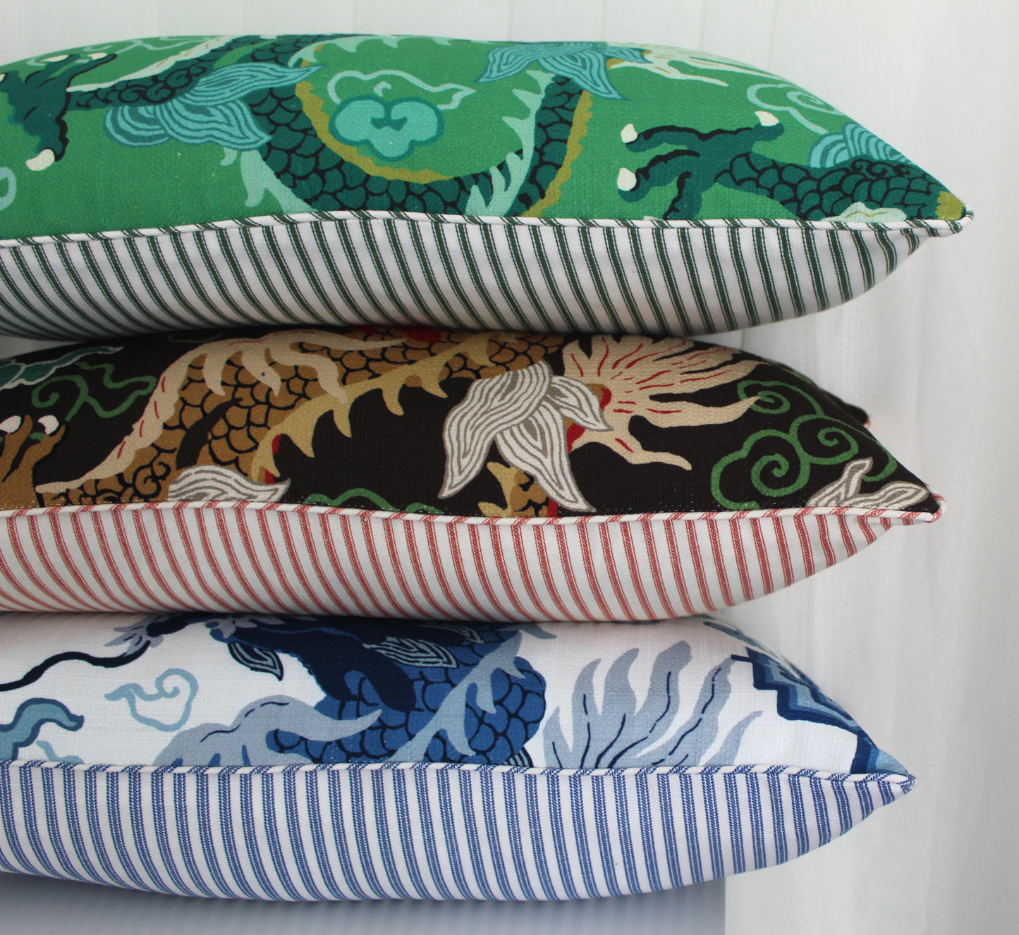 Exotic Dragon Cushion covers. Feature Cushion, Reversible cushion covers