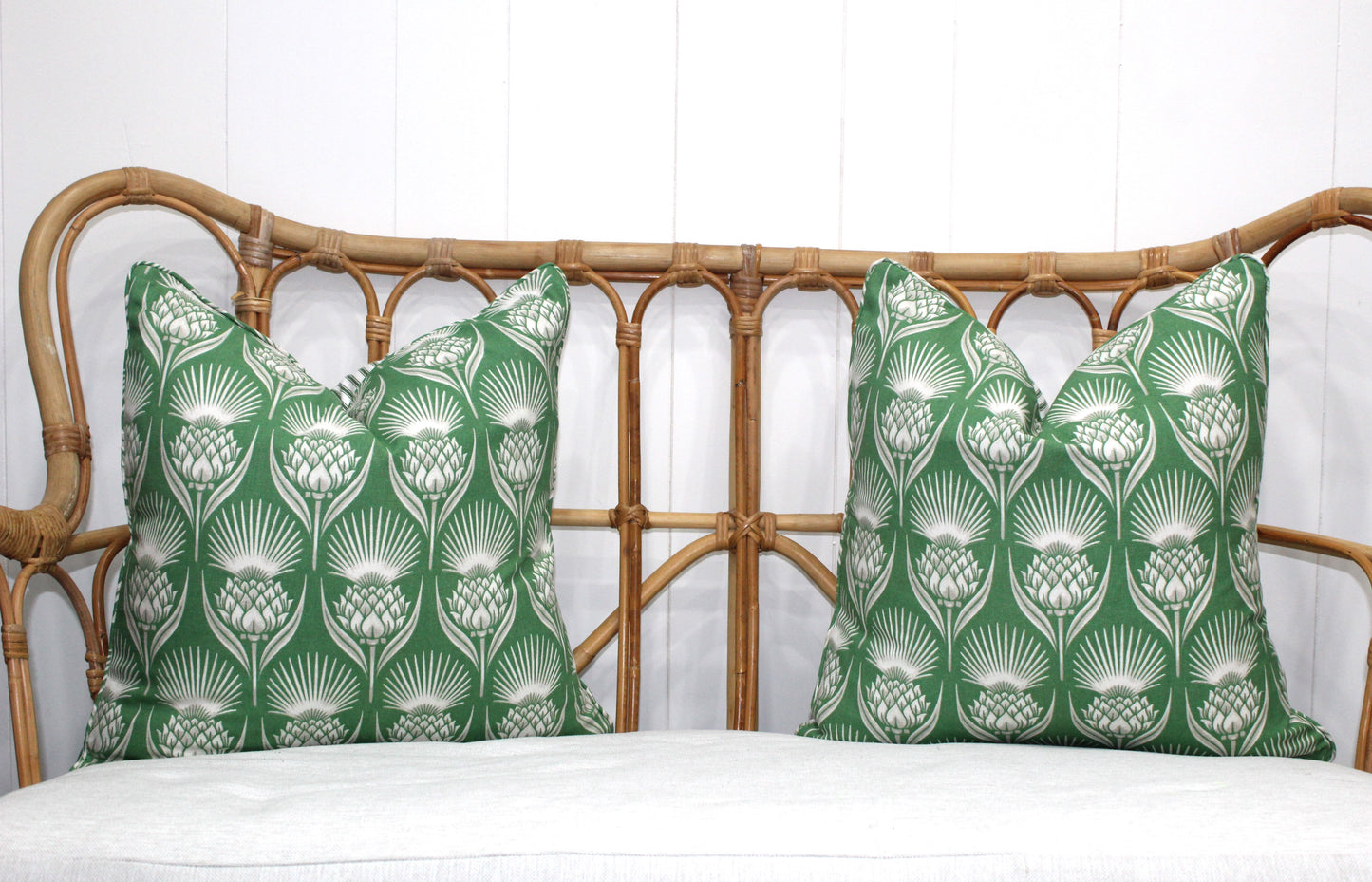 Green Pattern cushion covers