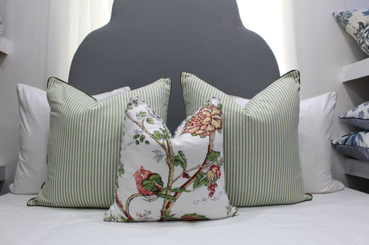 Lovebirds Cushion cover by Thibaut