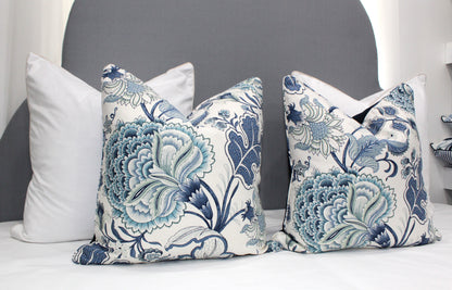 Hampton's style REVERSIBLE cushion covers