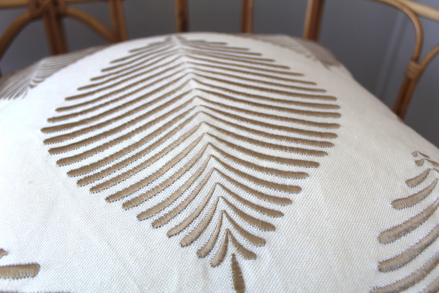 Gold Embroidered Cushion Covers