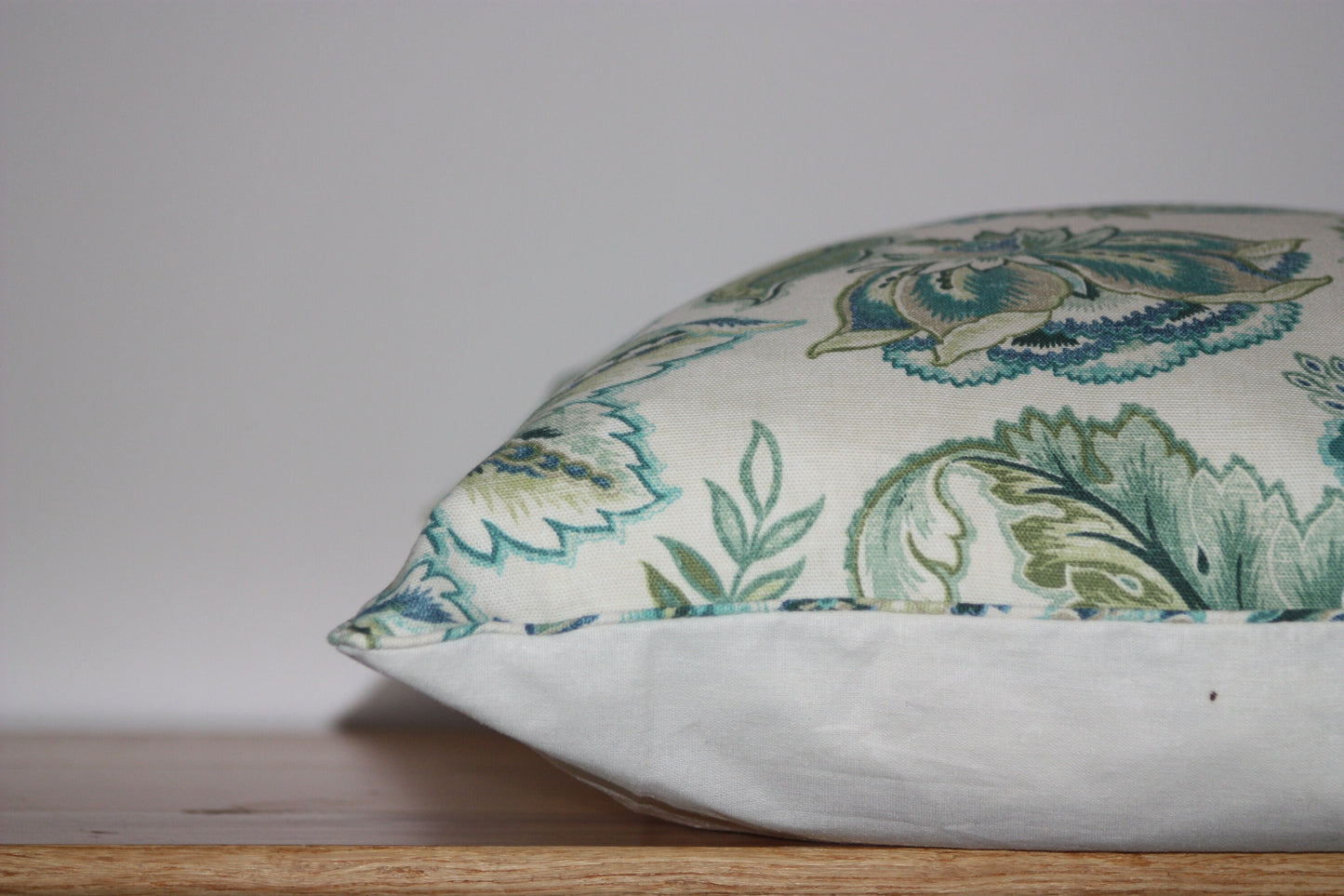 Seafoam Floral Cushion Covers