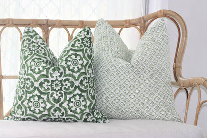 Geometric Forest Cushion Covers