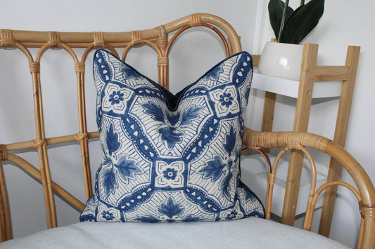 Anna Spiro Camona Cushion Covers in Blue