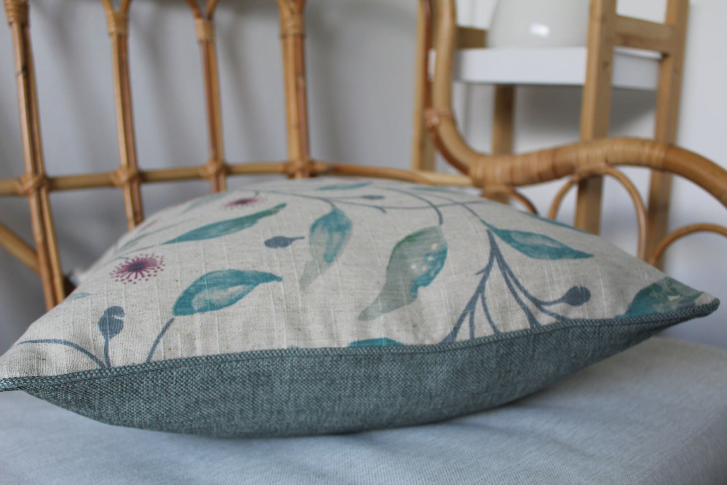 Hepburn eucalyptus cushion cover