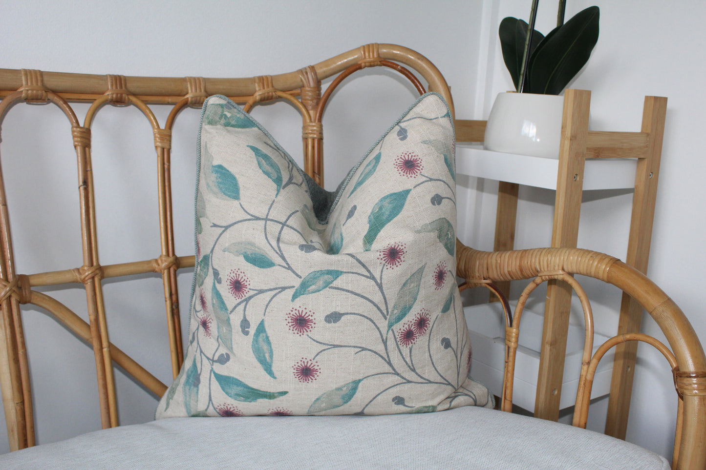 Hepburn eucalyptus cushion cover