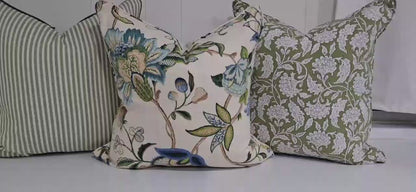 Malmsbury Sapphire Cushion Covers