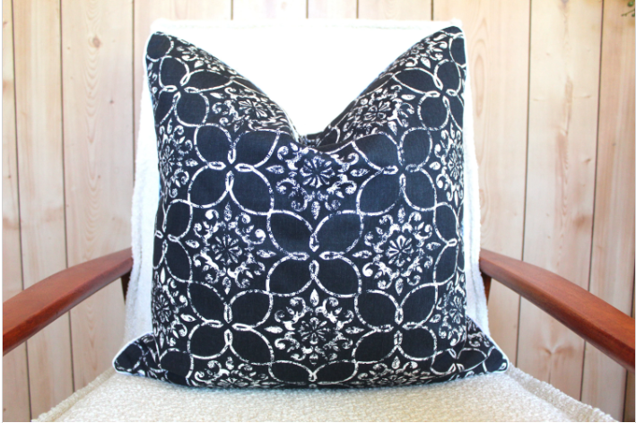 Reversible Pattern Centred Cushion Piped Cushion Covers (Limited edition! Made in Australia!)