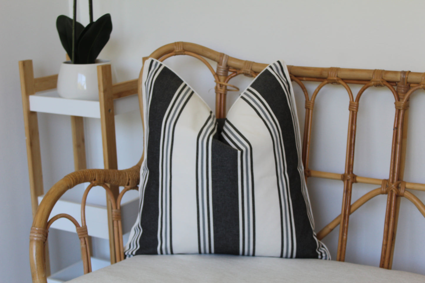 Large Striped Cushion cover