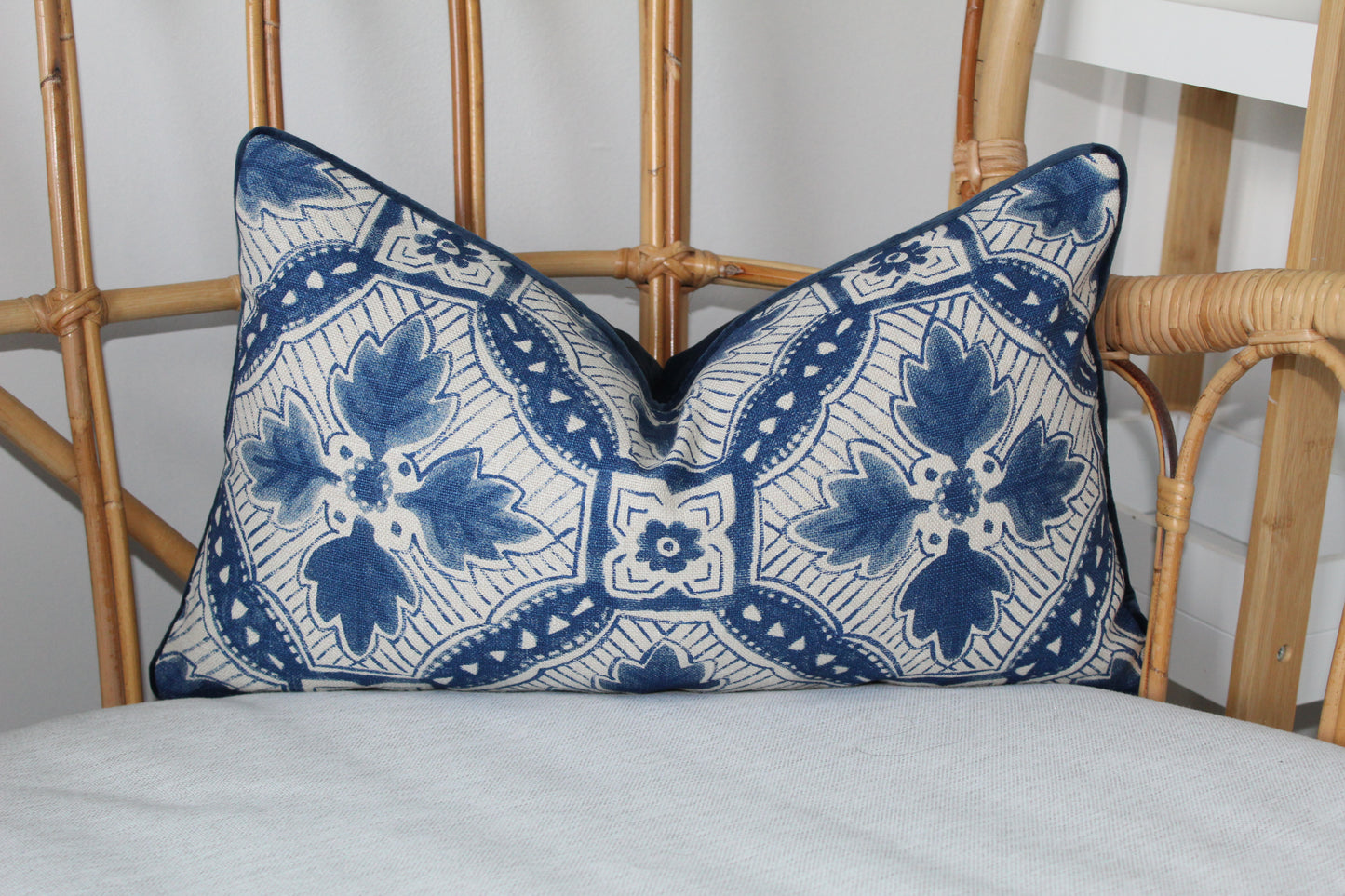 Anna Spiro Camona Cushion Covers in Blue