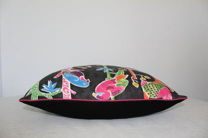 Little birds in trees Cushion covers