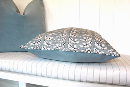 Woodcote Toned down dusty baby blue Cushion covers