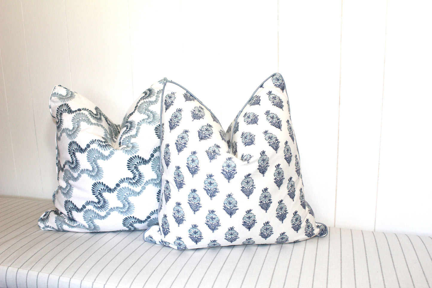 Blue Poppy Cushion covers