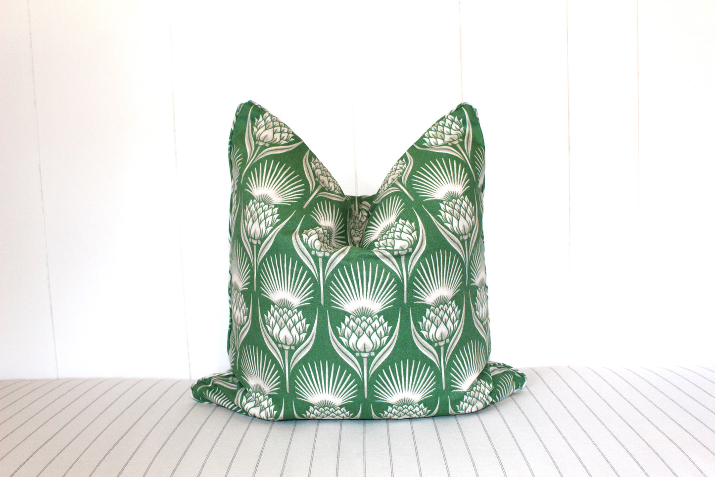 Green Pattern cushion covers