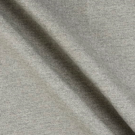 Wool textured Sunbrella Grey fabric