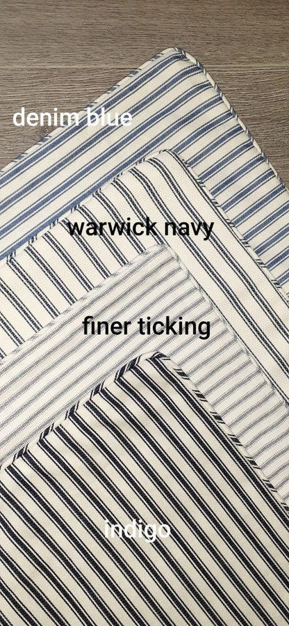 Classic Ticking Striped Cushion Covers