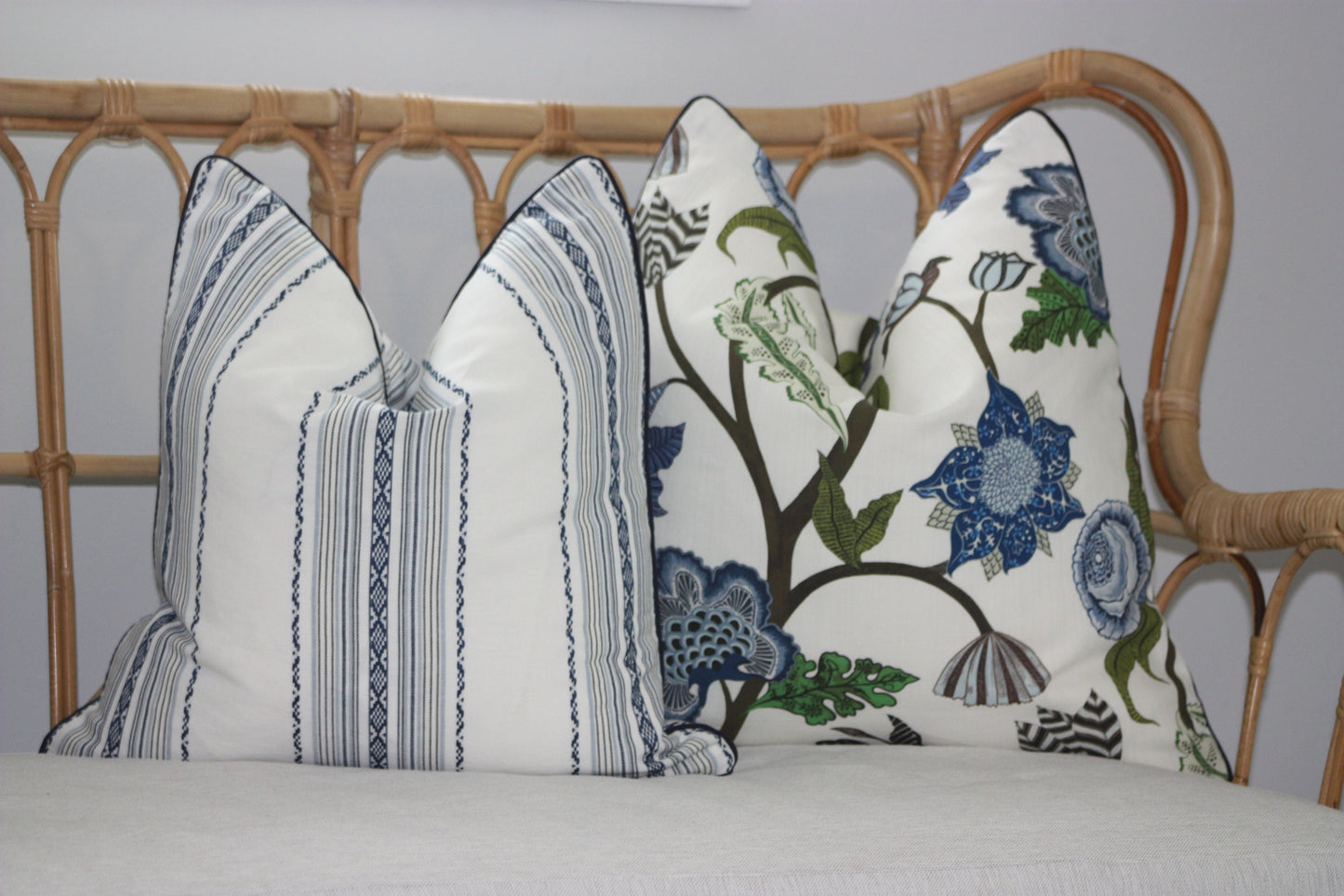 Palampore Linen Pacific Cushion covers