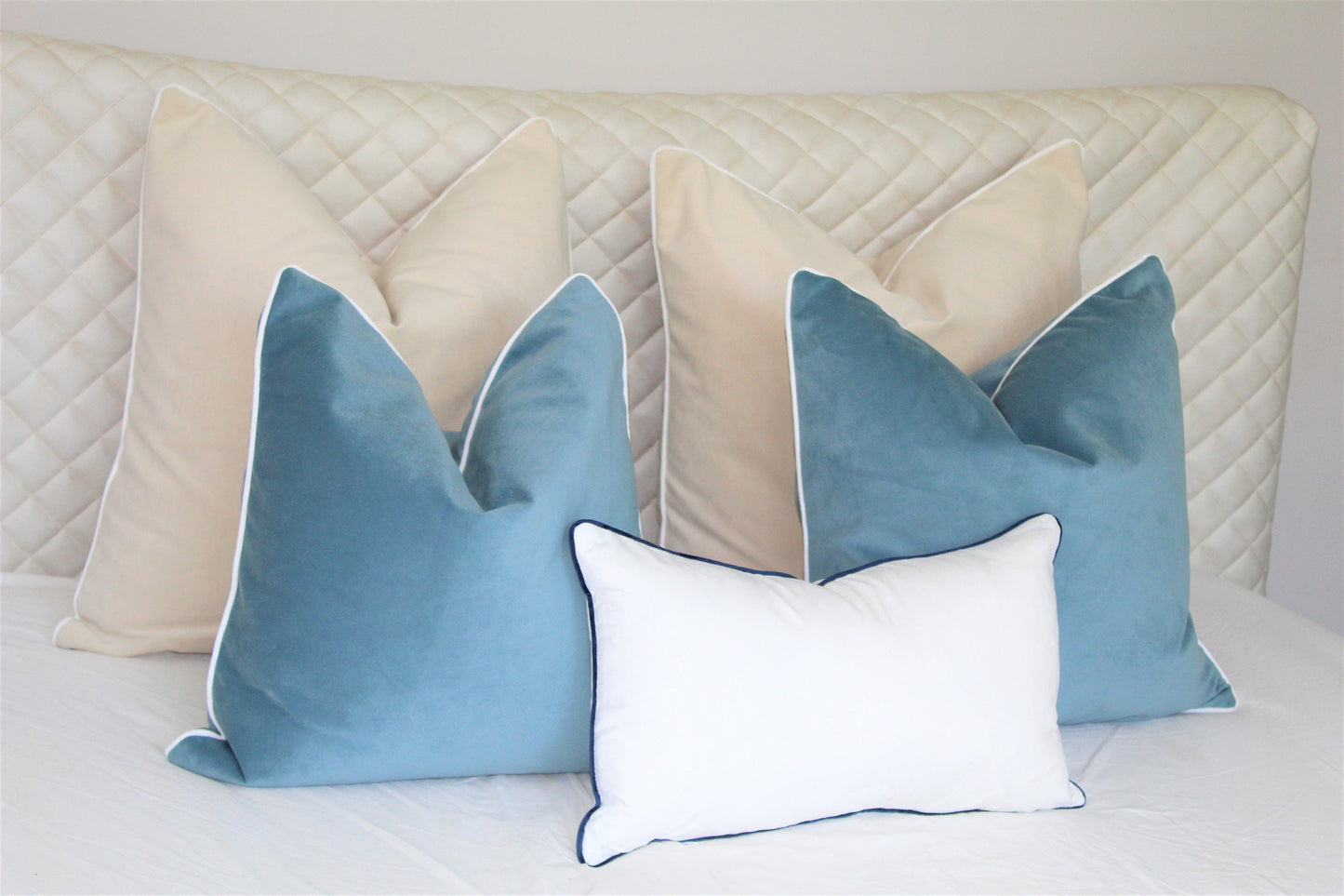 Plush Velvet cushion covers in 35 colors