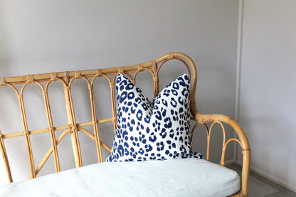 Iconic Leopard in Ink cushion Covers 50x50by Schumacher