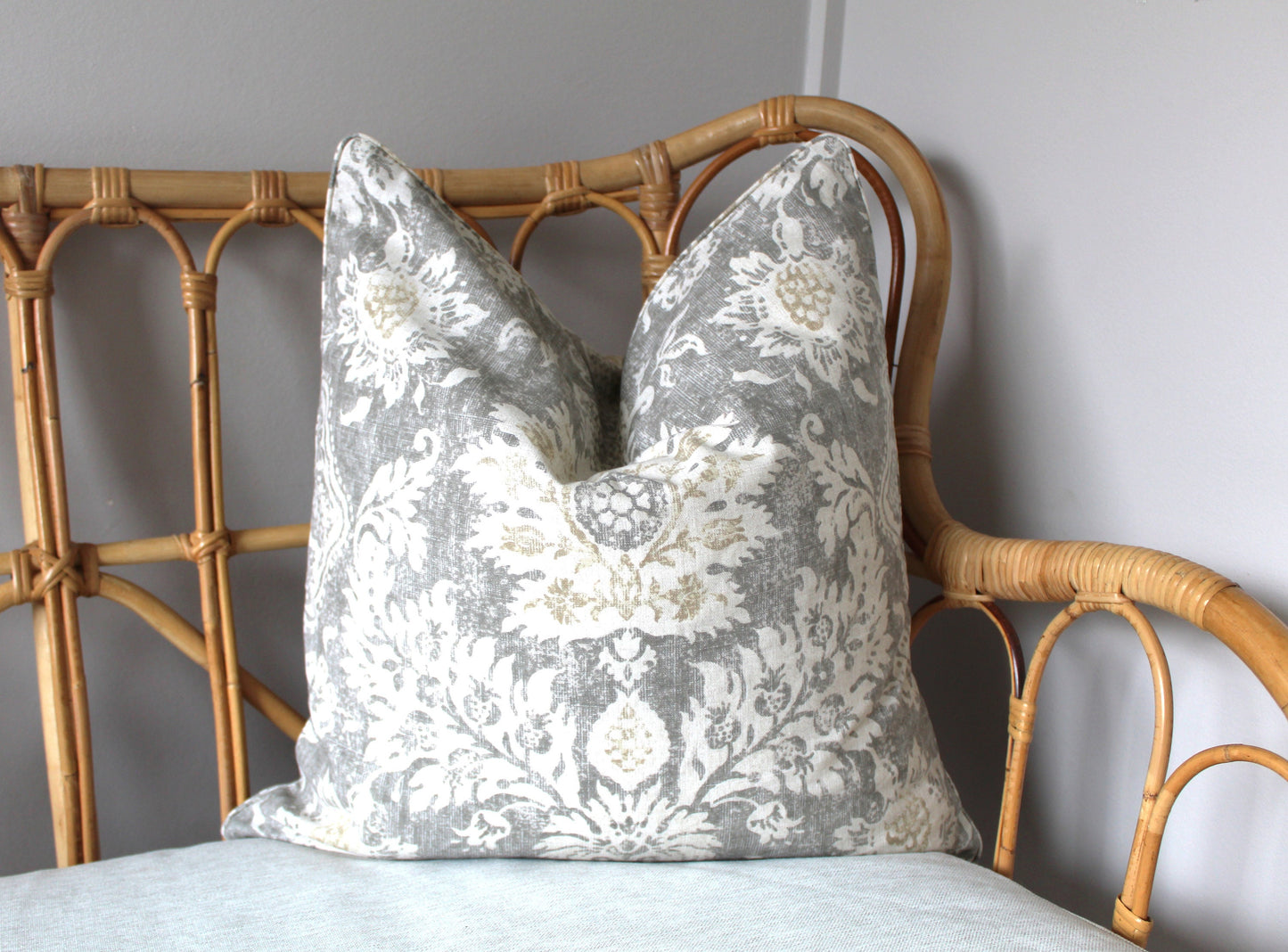 Rustic off white cushion covers
