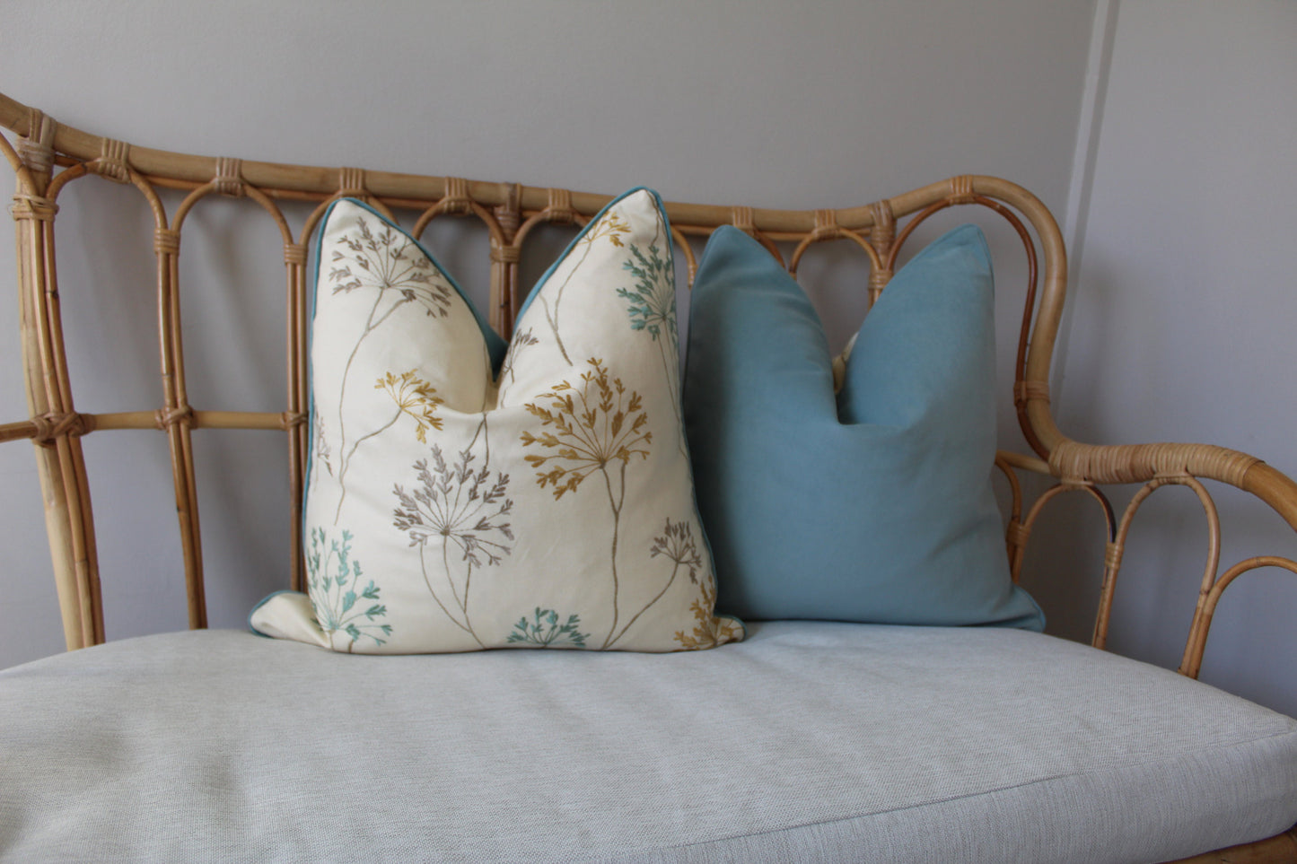 Meadow Embroidered cushion covers