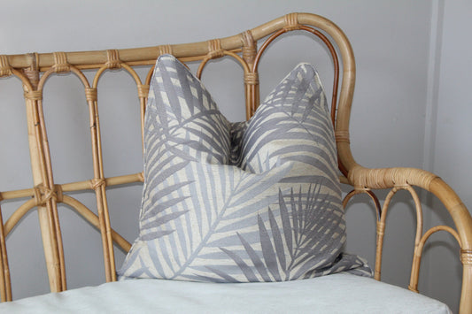Warwick Daintree Palm Steel cushion covers