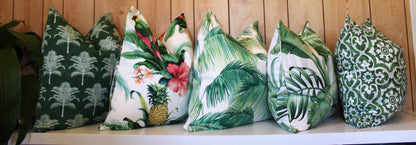 Tommy Bahama and Sunbrella Cushion covers